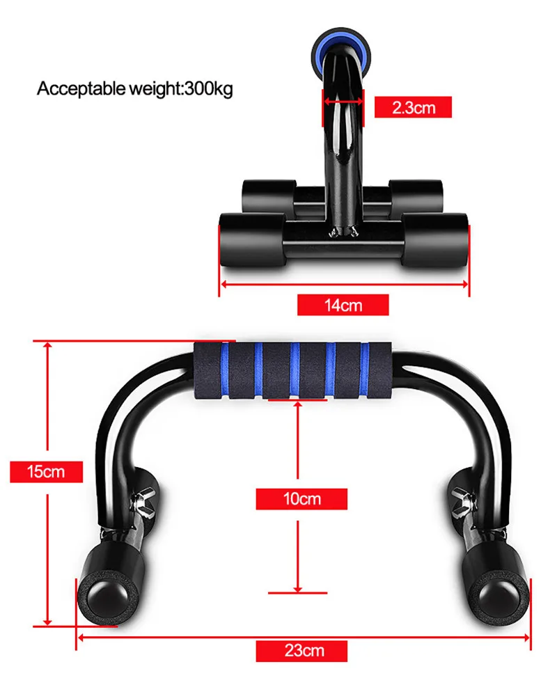 New High quality steel Push ups stand home fitness equipment-pectoral muscle training device push up support equipment