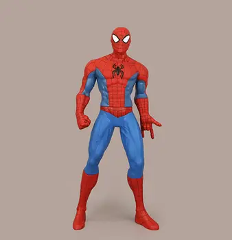 

[Funny] Large size 79cm The Avengers superhero spider-man PVC Action figure spider man Statue Collection model toy kids gift