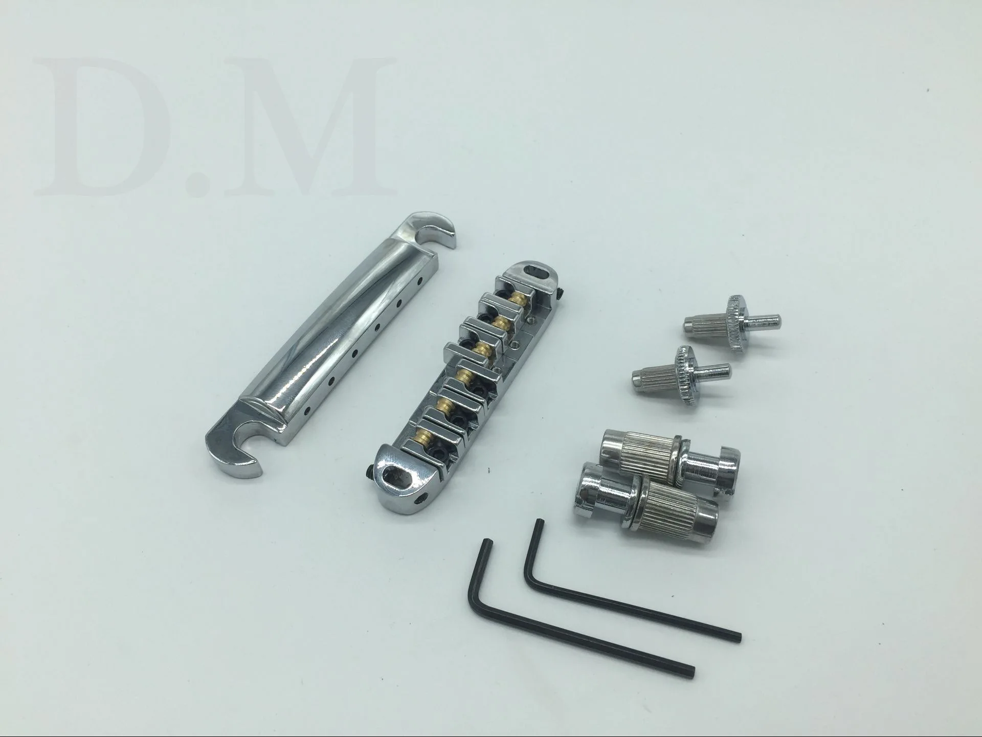 

LP Electric Guitar Ponticello la xian ban Electric Guitar String Bridge Ball Bearing Roller LP Ponticello up And down Full Set