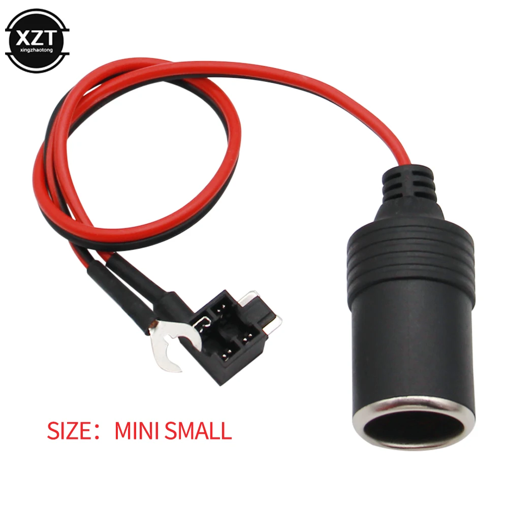Cigarette Lighter Adapter Universal DC 12V Outdoors Fuse for Storage Battery