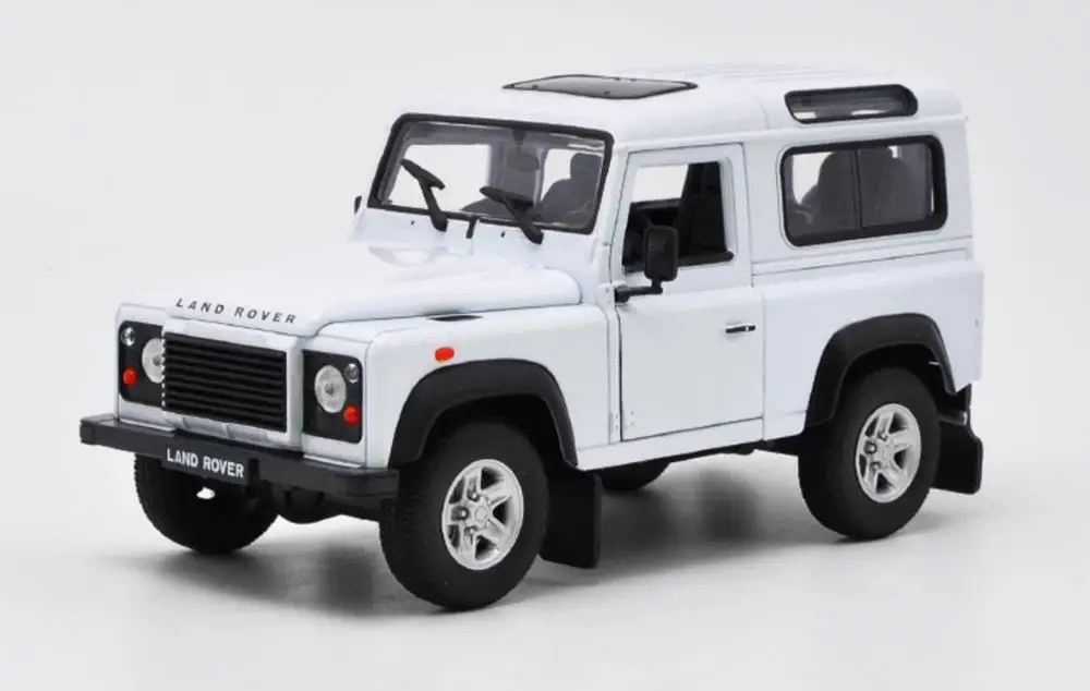Welly 1/124 1:24 Land Rover Defender внедорожник автомобиль литой дисплей модель игрушка на день