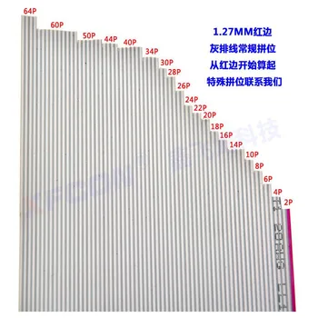 

20180409 xiangli powerCables red terminal wire ribbon cable in stock