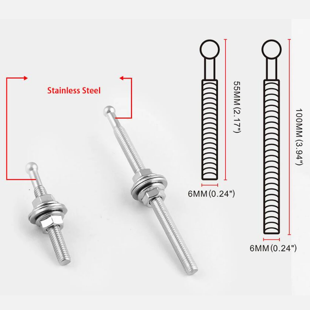 Car Universal Quick Release Latch Low Profile Hood Pins Lockable Push Button Hood Pins  25mm Dia. 