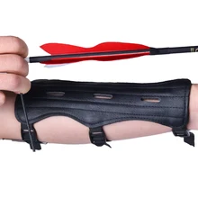 DE Leder Rindsleder Bogenschießen Bogen Arm Guard Unterarm Armband Schützen DE Leder Rindsleder Bogenschießen Bogen Arm Guard Unterarm Armband Schützen