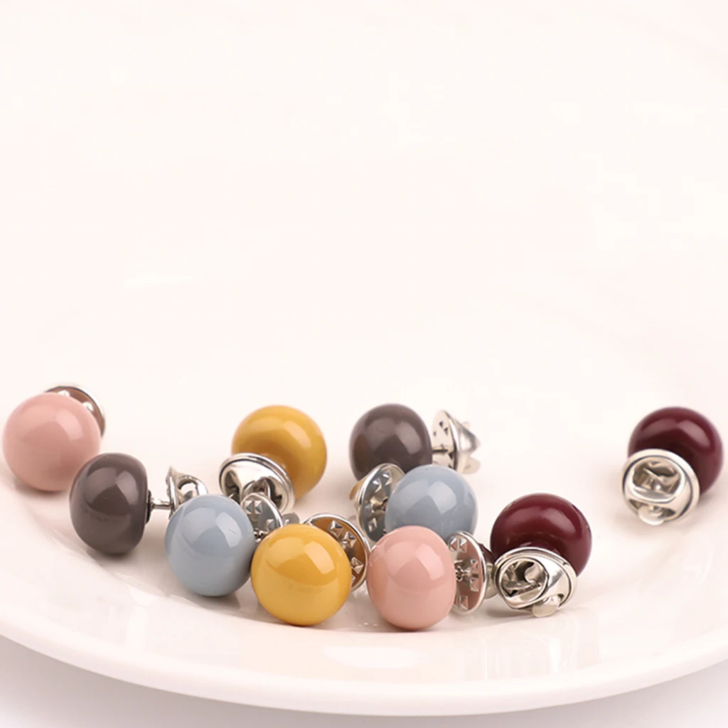 

2 Pack Lovely Imitation Pearl Collar Cardigan Shawl Buckle Brooch Pins for Collar, Cardigan, Big Shawl, Scarf, Hat