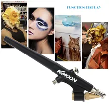 KKmoon 0,8 мм Высокая распылительная сифонная подача Аэрограф одного действия набор воздушных кистей для макияжа художественная живопись тату Маникюр аэрограф