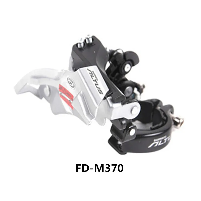 FD-M370 SHIMANO ALTUS FD-M370/FD-M390 передний циферблат горный велосипед 9 скоростей передний циферблат 44 зуб 9 S/27 скоростей передний переключатель - Цвет: FD-M370