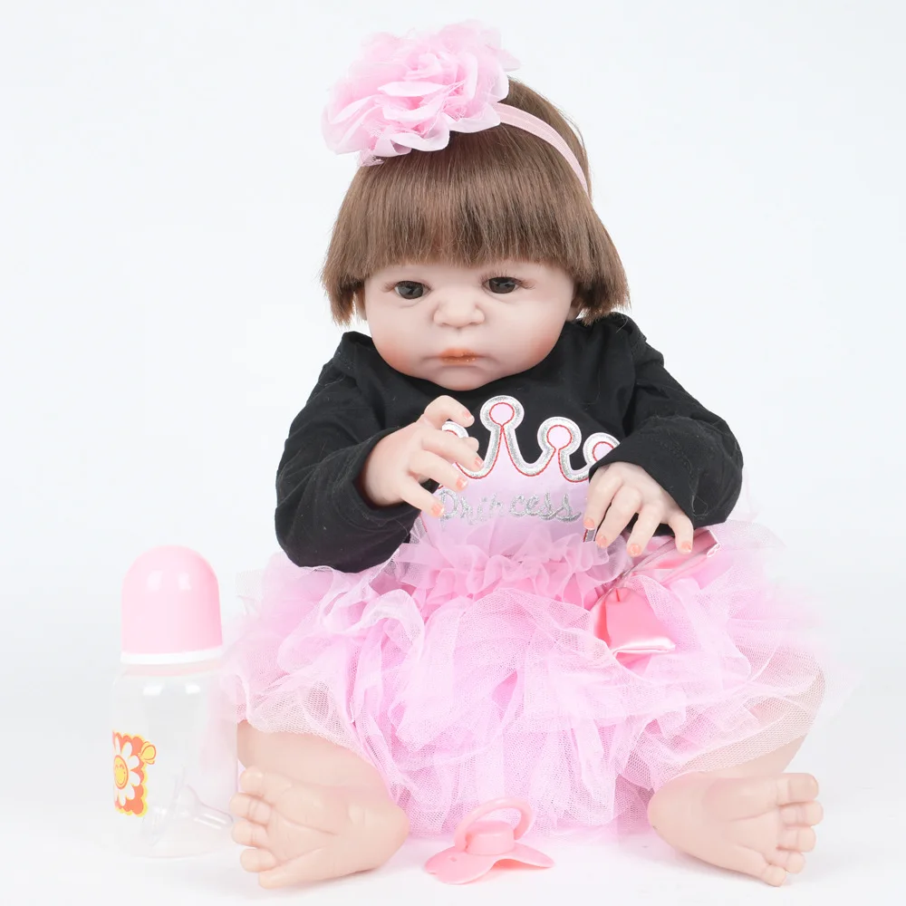 

Export Model Rebirth GIRL'S Toy Collection Gift a Year of Age Doll Early Education Toy-Bath