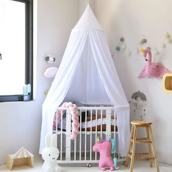 

Anti Mosquito Cotton Baby Canopy Mosquito Net Princess Bed Canopy Dome Bed Children's Room Decoration Bed Canopy