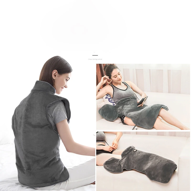 

Shoulder Back Warm Moxibustion Apparatus Wormwood Hot Compress Cervical Vertebra Heating Bag Health Care