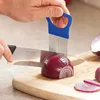 2022 New Kitchen Gadgets Onion Slicer Tomato Vegetables Safe Fork vegetables Slicing Cutting Tools ► Photo 1/6