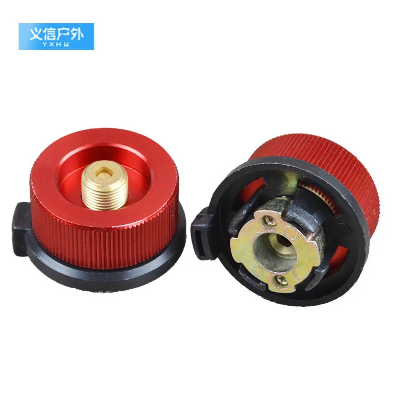 

Outdoor Furnace End Long Gas Tank Converter Circle Converter Furnace End Adapter Line Red Connector Self-closing Type