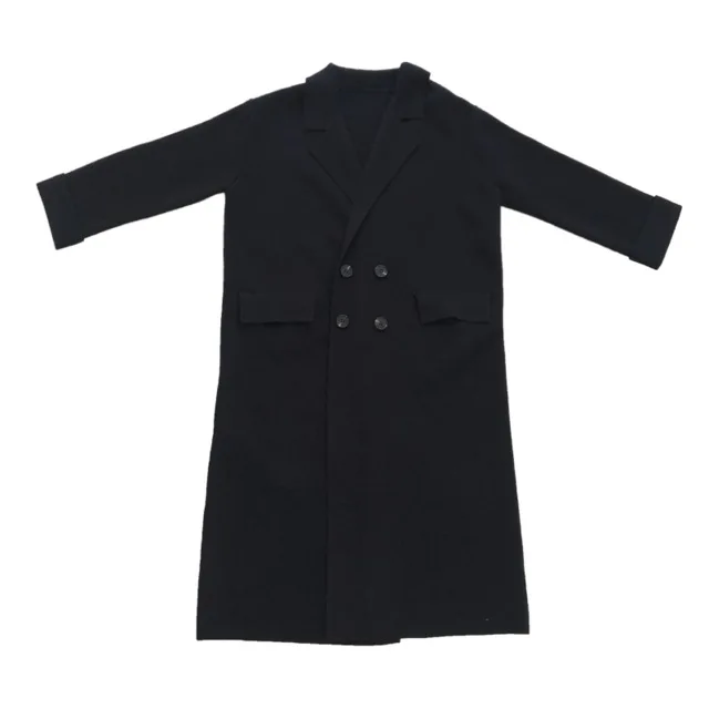 

Like Overcoat of a Thick Stylish Sweater Coat Double Breasted Retro Fashion Autumn And Winter
