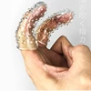 2PCS Finger Reusable Condoms Sex Toys For Woman Clitoris Stimulator Penis Sleeve Condom Vagina Masturbation Toys 1