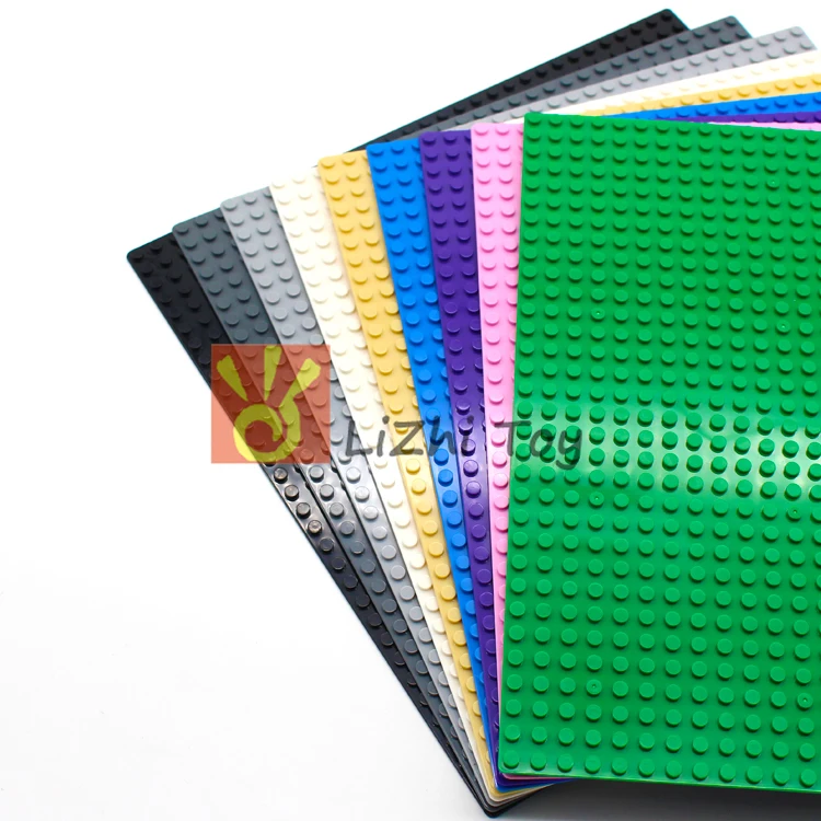 Lizhi кубики MOC 3811 Базовая пластина 32x32 для мелких кирпичей доска DIY строительные