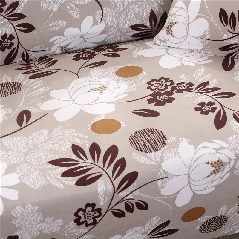 Flower Elastic Sofa Cover for Living Room Sectional Couch Slipcovers Furniture Protector Sofa Cover Stretch 1/2/3/4 Seater