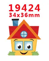 30 шт мультфильм персонаж плоское украшение из смолы PR 17995 - Цвет: 19424