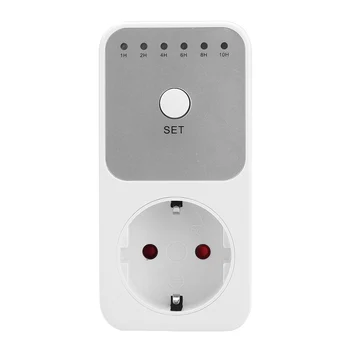 

EU Plug Socket Mechanical Timer Automatic Power Off Home Smart Countdown Switch Socket Energy-saving