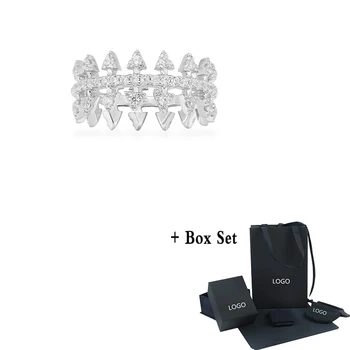 

2020 Fashionable Moroccan Jewelry New Style Inlaid Stone Arrow Shaped Ring Simple Arrow Decoration Female Romantic Engagement Gi