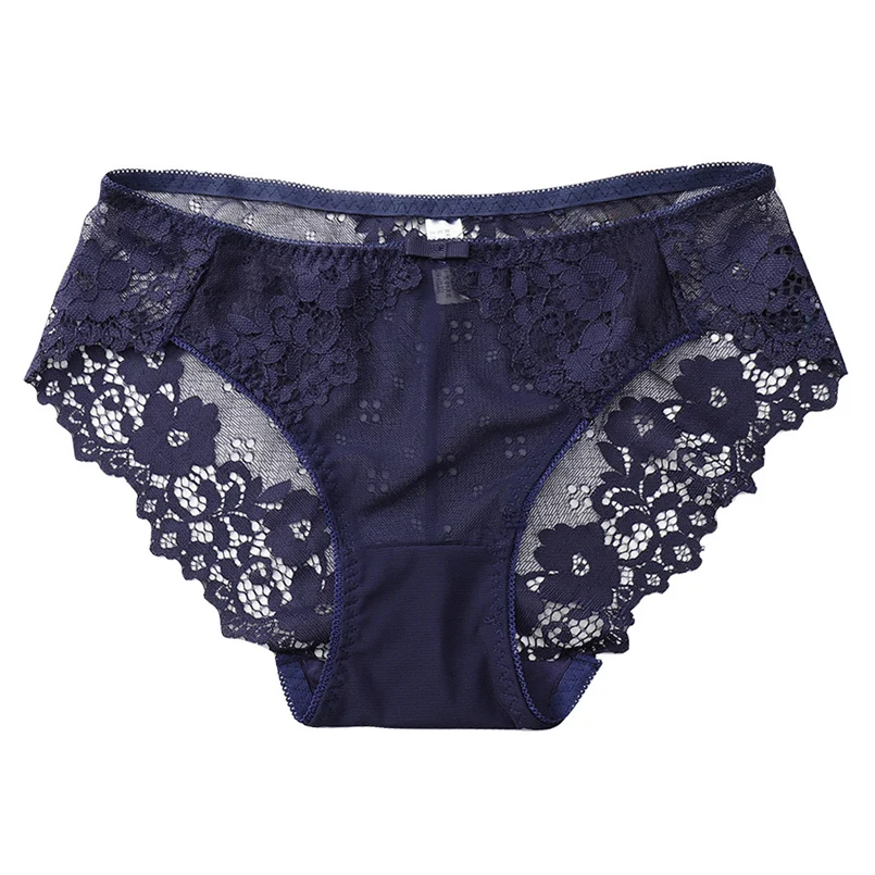 Women's underwear sexy lace high elastic ice silk underwear underwear women's breathable ladies waist underwear underwear 20N5 (14)