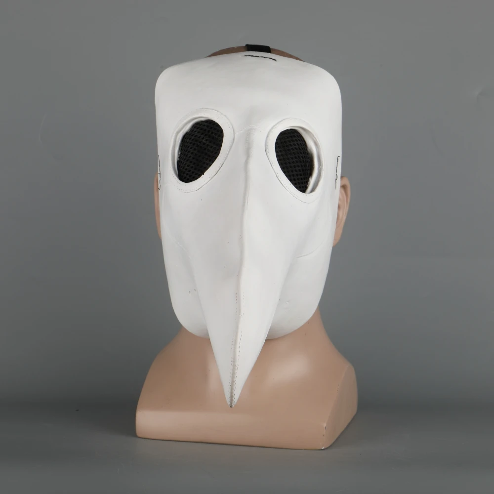 Steampunk Plague Doctor Mask Latex Bird Beak Doctor Mask Long Nose Masks Cosplay Costume Funny Face Wear Halloween Party New (3)