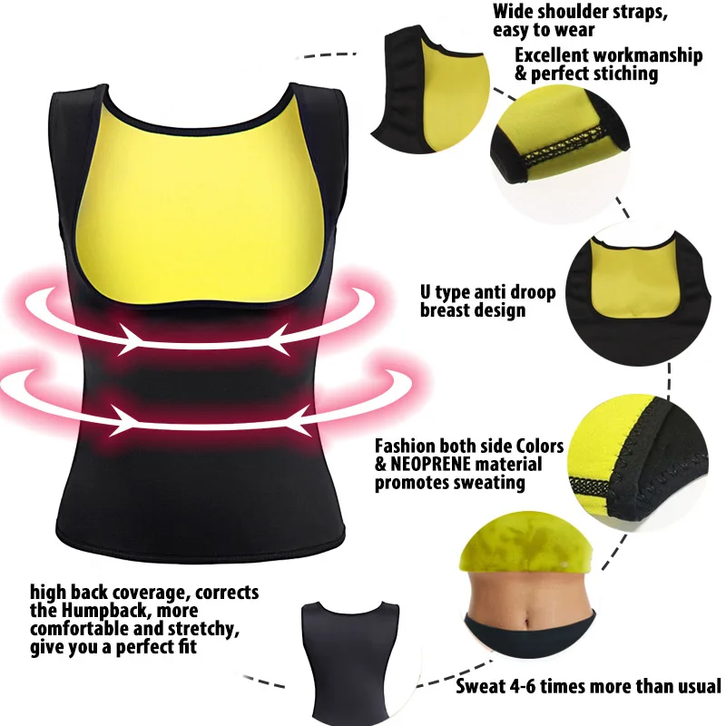 Женский утягивающий корсет из неопрена|waist slimming belt|body shaperneoprene body shaper |
