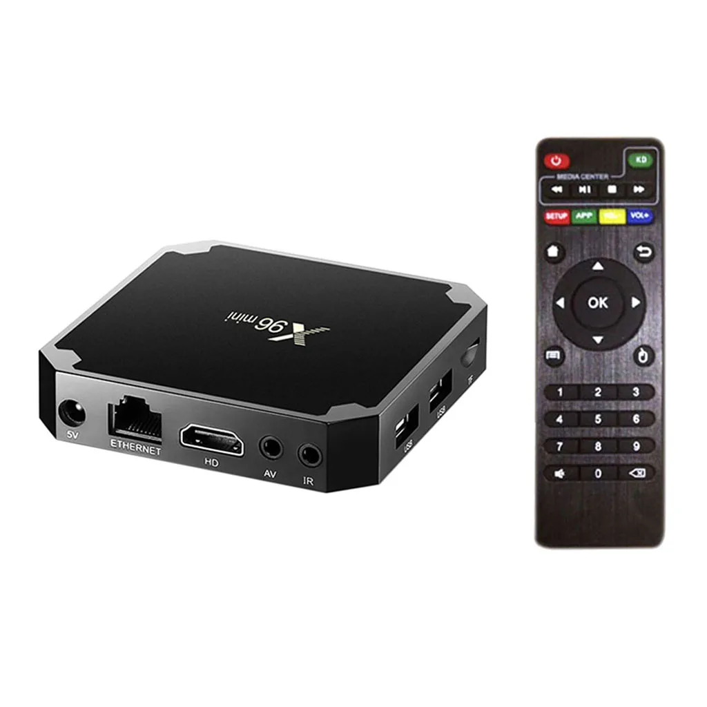 X96 Мини Android 7,1 Smart tv Box S905W 4K четырехъядерный H.265 HD Medien 2 ГБ+ 16 Гб