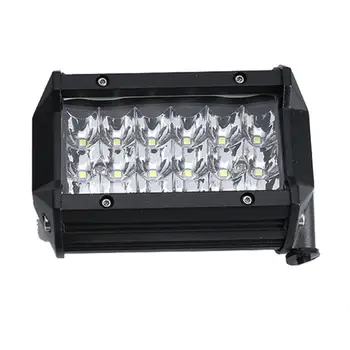 

54W High Power Three Row Led Warning Work Light Car Front Bar Light Off-Road Roof Light Car Accessories