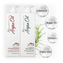 Высокая производительность французский леди духи кератин аргановое масло шампунь кондиционер набор