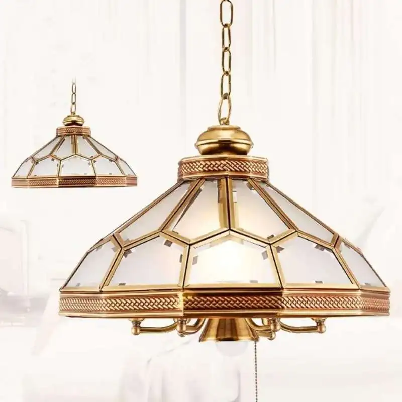

Restaurant Droplight Copper Lamp european-style Sitting Room Lamps Lanterns Solder 164