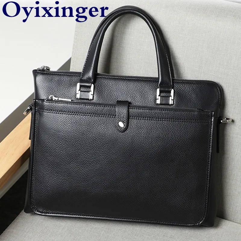 Мужская сумка для ноутбука, портфель s из натуральной кожи, мужские сумки, деловые мужские сумки для ноутбука, мужской портфель, сумки для Macbook Air