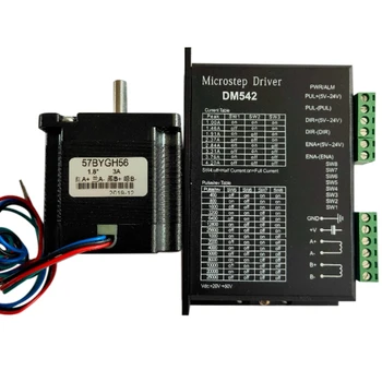 

Stepper Motor Driver 1.5nm Suit Set Two-Phase Subdivision DM542 Stepper Motor Driver for 57 Stepper Motor