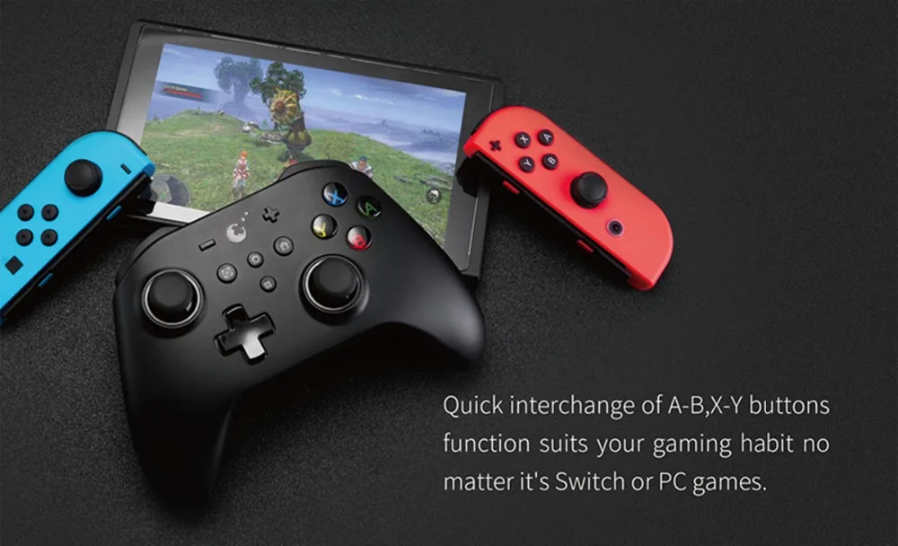 GuliKit NS08 беспроводной Bluetooth геймпад или Kingkong контроллер Джойстик с NFC для Nod NS switch консоли/ПК/Android телефонов