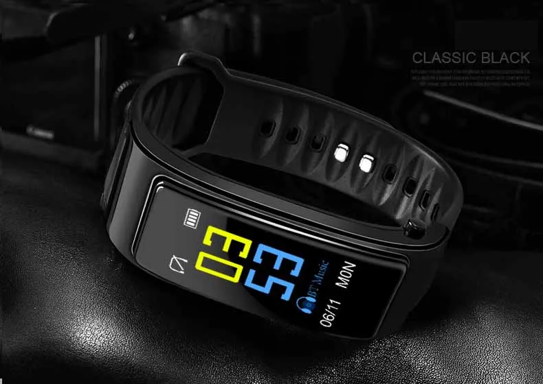 Новые беспроводные устройства Y3 цветная гарнитура Talk 2в1 Bluetooth Смарт Браслет часы