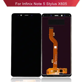 

BKparts 5PCS/lot For Infinix X605 LCD Display Touch Screen Digitizer Infinix Note 5 Stylus X605 LCD Screen Complete Assembly
