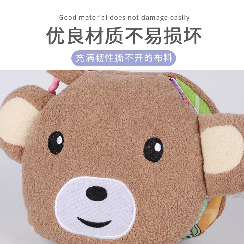 Cloth Book Infant Baby Resistant Tear xiang zhi Early Childhood Educational CHILDREN'S Toy Stereo Reading English AliExpress Hot