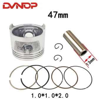 

70cc Fit For Lifan Zongshen Loncin 47mm 13mm Piston Ring Pin kit for ATV Quad Bike Dirt Bike 2HH-126