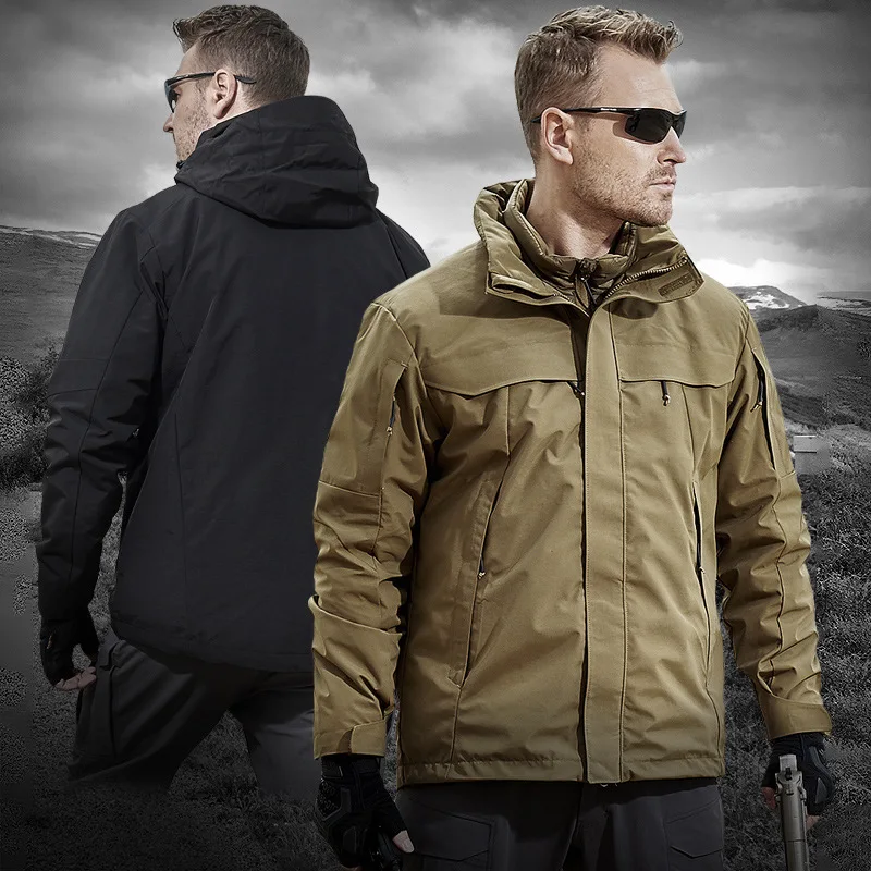 

Archons Outdoor Thor Three-in-One Trench Coat Tactical Raincoat Jacket Deconstructable Autumn And Winter Thick Cotton-padded Clo