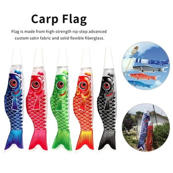 

Hot Wind Sock Flag Windsock Carp Colorful Japanese Style mini Gifts Fish Wind Streamer Home Party Decorations