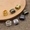 20pcs Zinc alloy Slider Flat Tube Bracelet Necklace Cord Beads Watch Chain Beads DIY Making Accessory Hole:7x12mm K06207 ► Photo 2/4