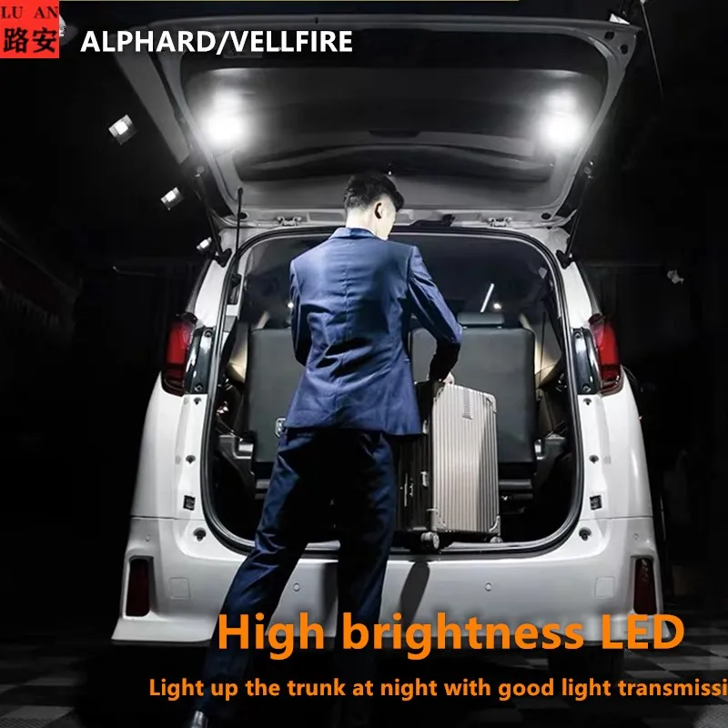 Применимо к 15 20 летним toyota alphard vellfire 30 серии светодиодная декоративная лампа для