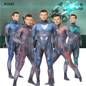 

Gen:LOCK Cospaly Costume Game Men's Armor Team Bodysuit Lycra Jumpsuit Suit Full Set Halloween costumes for Adult Kids