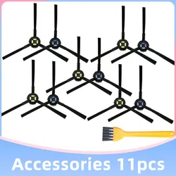 De alto rendimiento reemplazo de cepillo lateral para ilife A7 A9S V8 V8s X750 X800 X785 V80 piezas de aspiradora robótica Accesorios