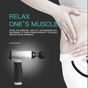 

Body Relaxation Massage Gun Professional Fitness Handheld Deep Tissue after Muscle Stimulator Training Slimming Shaping Pain