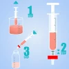 Syringe Filters,PTFE Membrane 1.0μm Pore Size,13mm Diameter,25 Pcs by Ks-Tek ► Photo 3/5