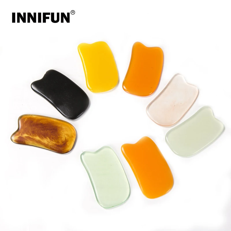 

Beeswax Face Care Board Facial Massage Slimming Sheet Guasha Scraping Face Lift Soothing Relax Skin Care Tool