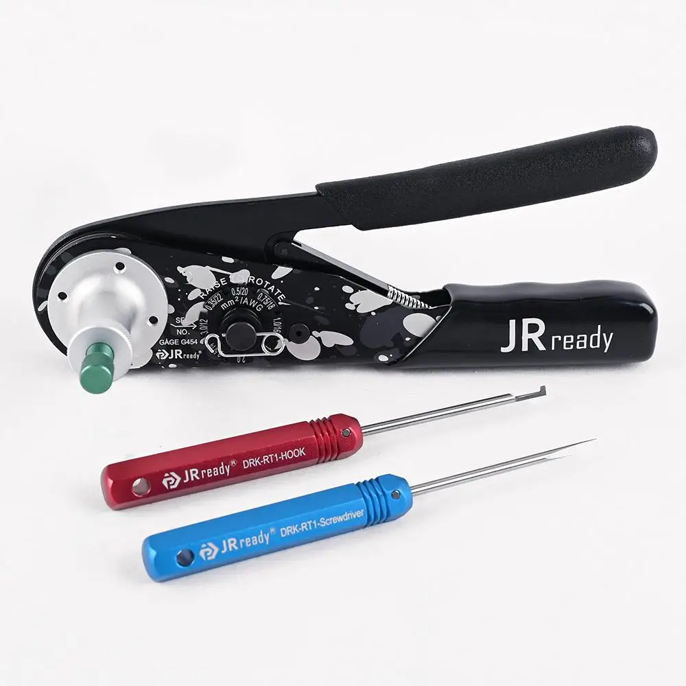 JRready JST2109-DT1 Kit NEW-DT1 Crimp Tool(HDT-48-00 Equivalent) DRK-RT1-Hook DRK-RT1-Screwdriver 4