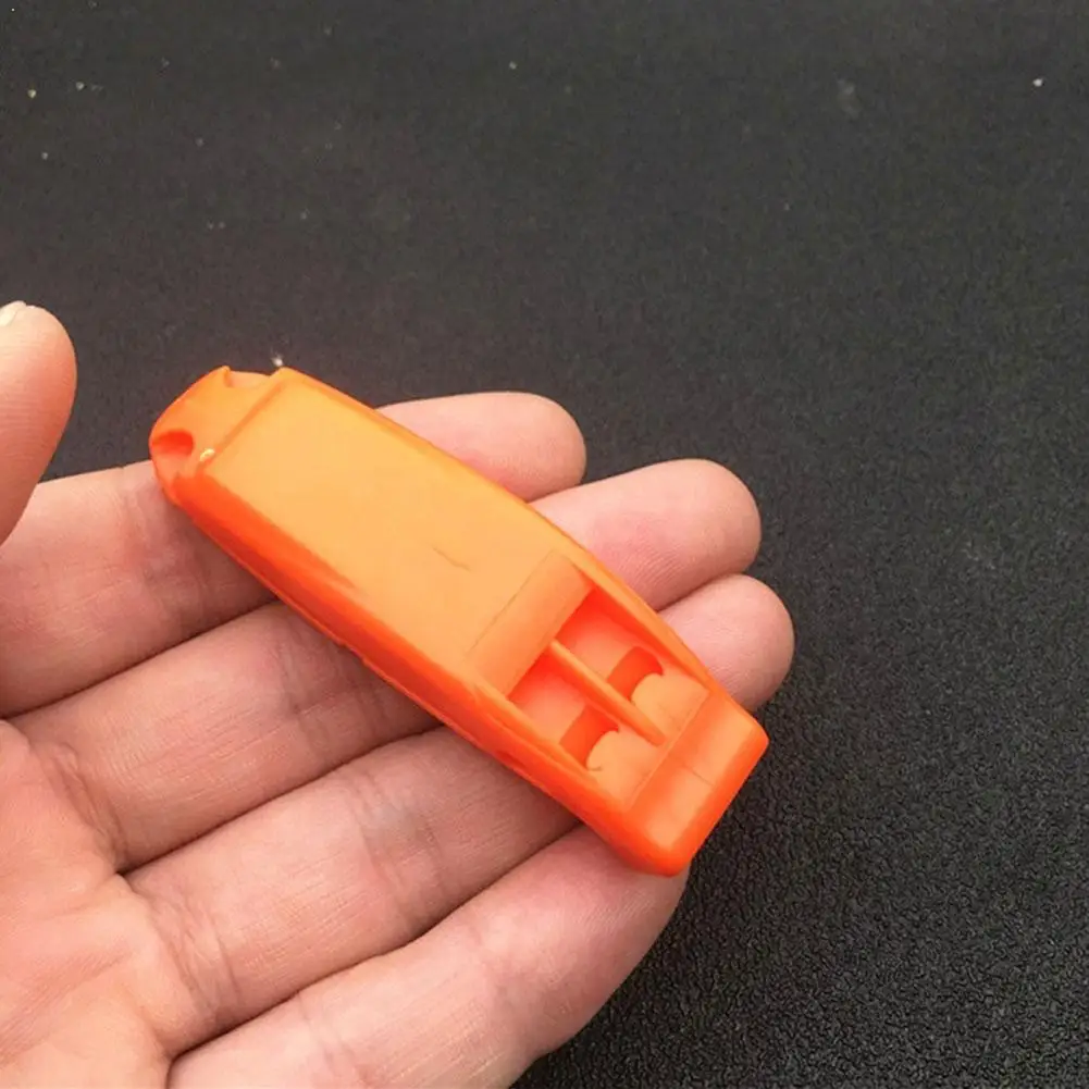 

8g Whistle Tactical Survival Sentinel Hikes Loud Plastic Match Colors Dual Designed Dual-frequency 3 Whistle dB Band 100 I2K0