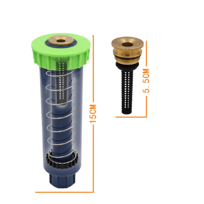 Horticulture Pure Copper Automatic Retractable Lawn Sprinkler, Garden Irrigation Tool, Sprinkler Head
