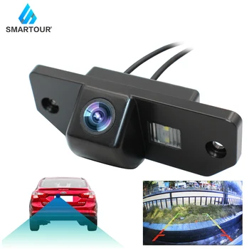 

Smartour Car Rear View Camera 170 Degrees Wide Angle Reverse Parking Backup Camera for Ford Focus 2 Sedan 2005-2011 C-Max
